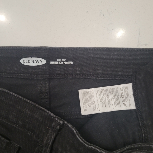 High Rise Button Fly Shorts - Picture 3 of 3